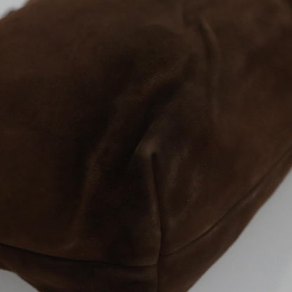 Prada Brown Suede Shoulder