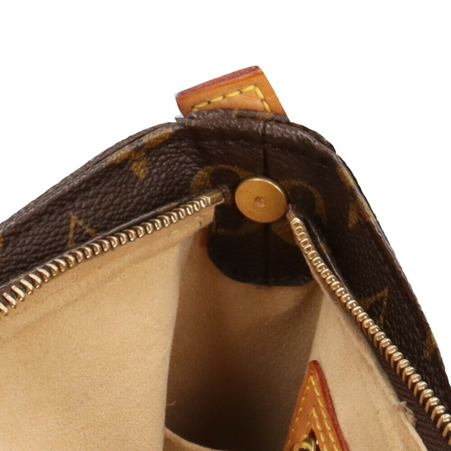 Louis Vuitton Brown Canvas Looping Mm