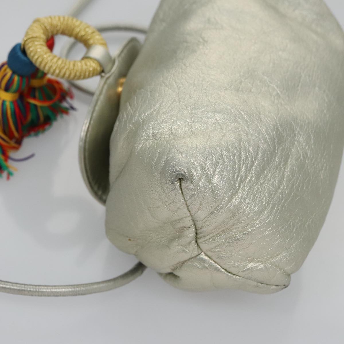 Loewe Silver Leather Shoulder