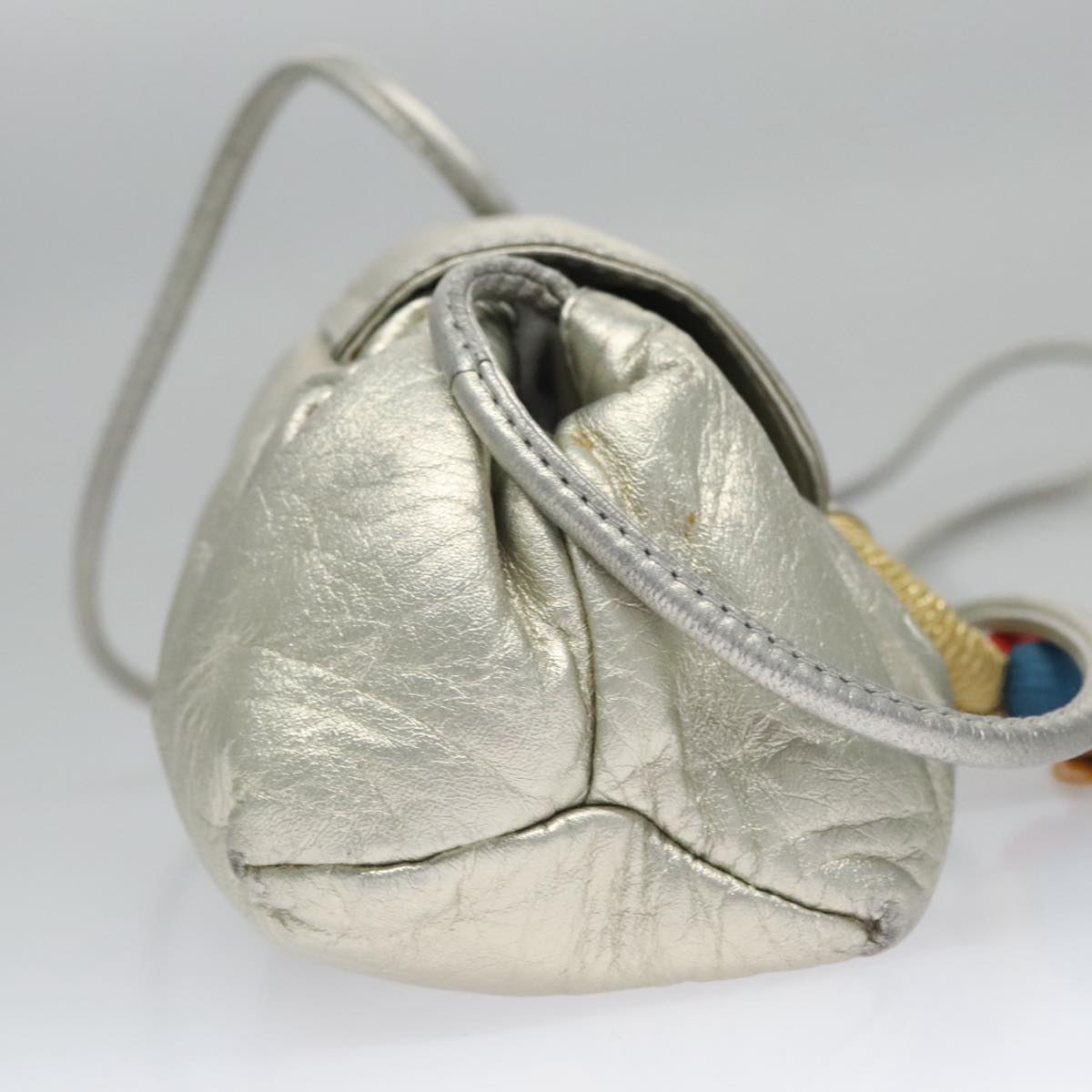 Loewe Silver Leather Shoulder