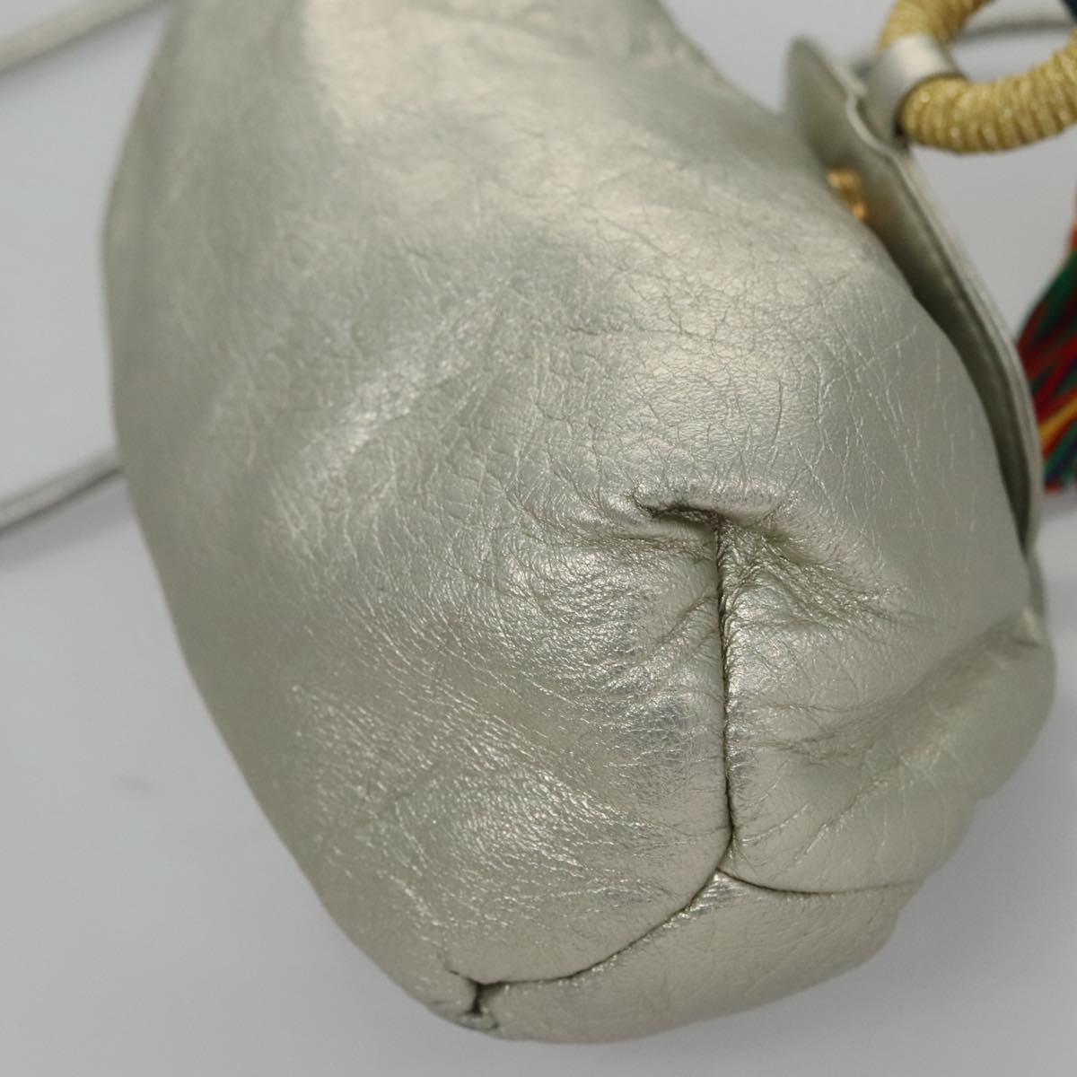 Loewe Silver Leather Shoulder