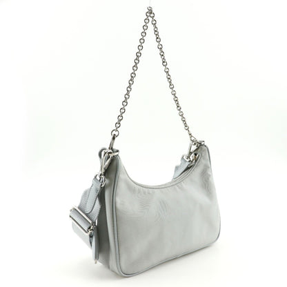 Prada Gray Synthetic Re-edition