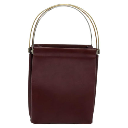 Cartier Red Leather Trinity