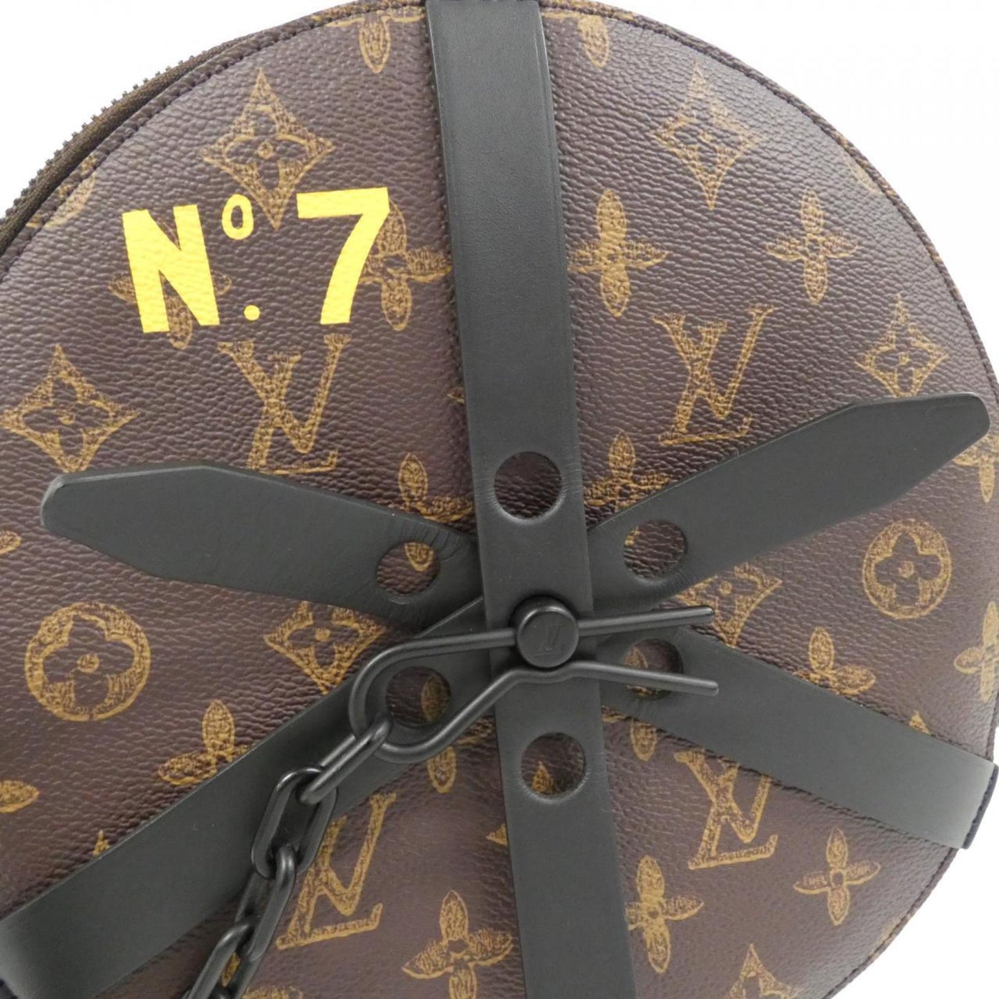 Louis Vuitton Brown Canvas Shoulder