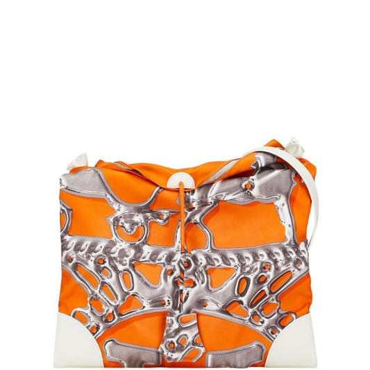 Hermès Orange Silk Silk City