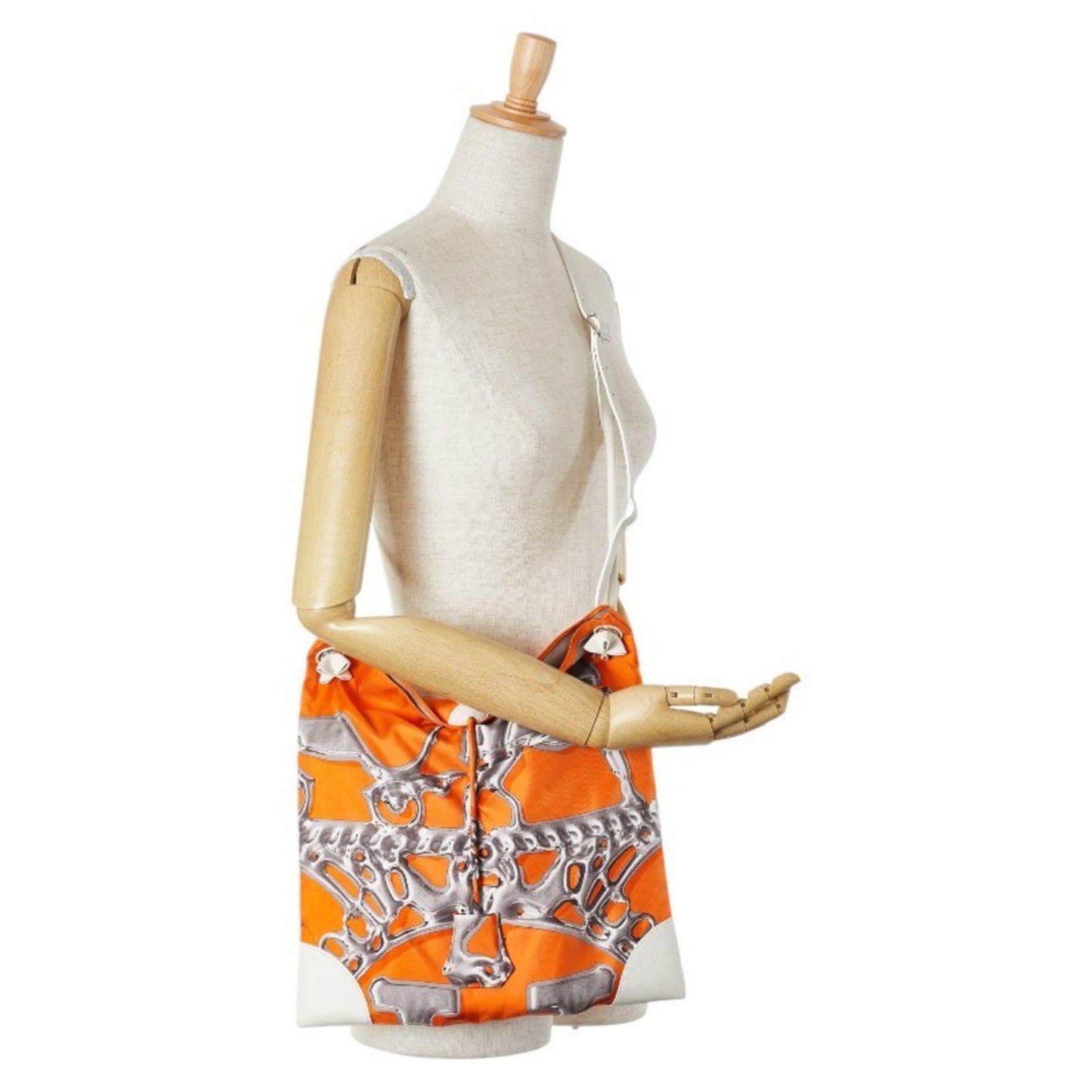 Hermès Orange Silk Silk City