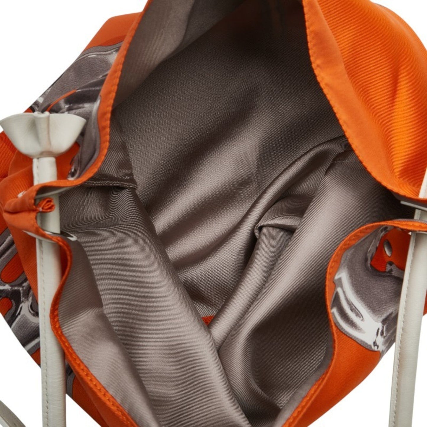 Hermès Orange Silk Silk City