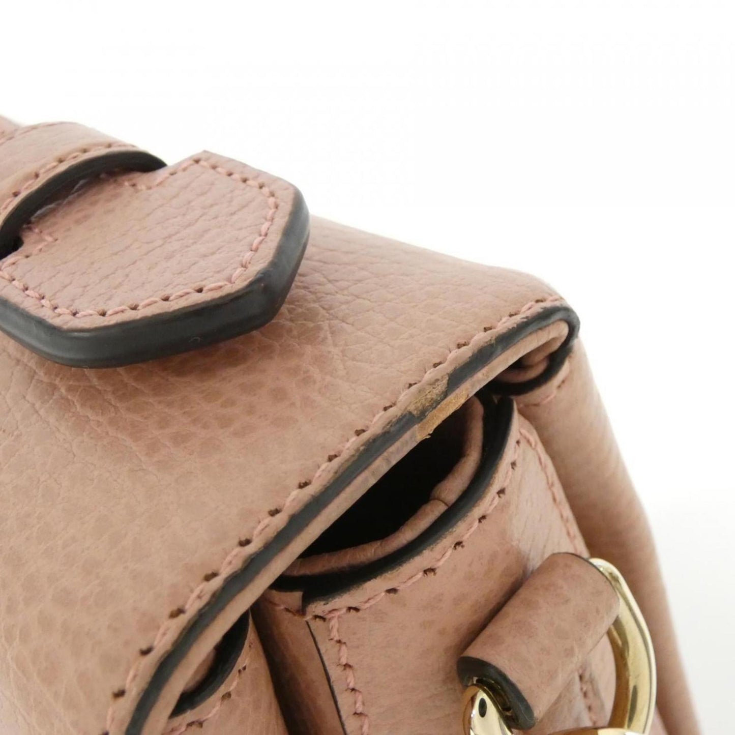 Gucci Pink Leather Handbag