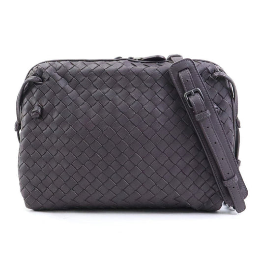 Bottega Veneta Purple Leather Intrecciato