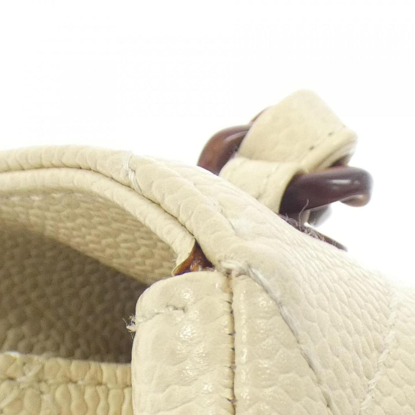 Chanel Brown Leather Jumbo