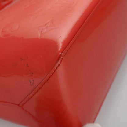 Louis Vuitton Orange Patent Leather Wilshire