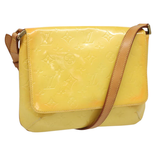 Louis Vuitton Yellow Patent Leather Thompson Street