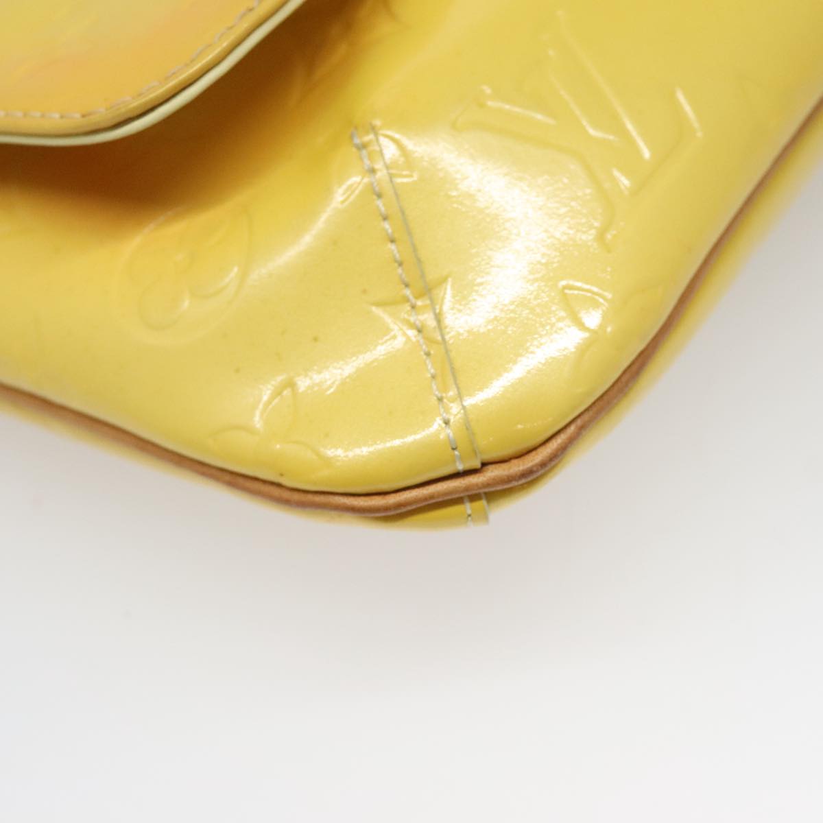 Louis Vuitton Yellow Patent Leather Thompson Street
