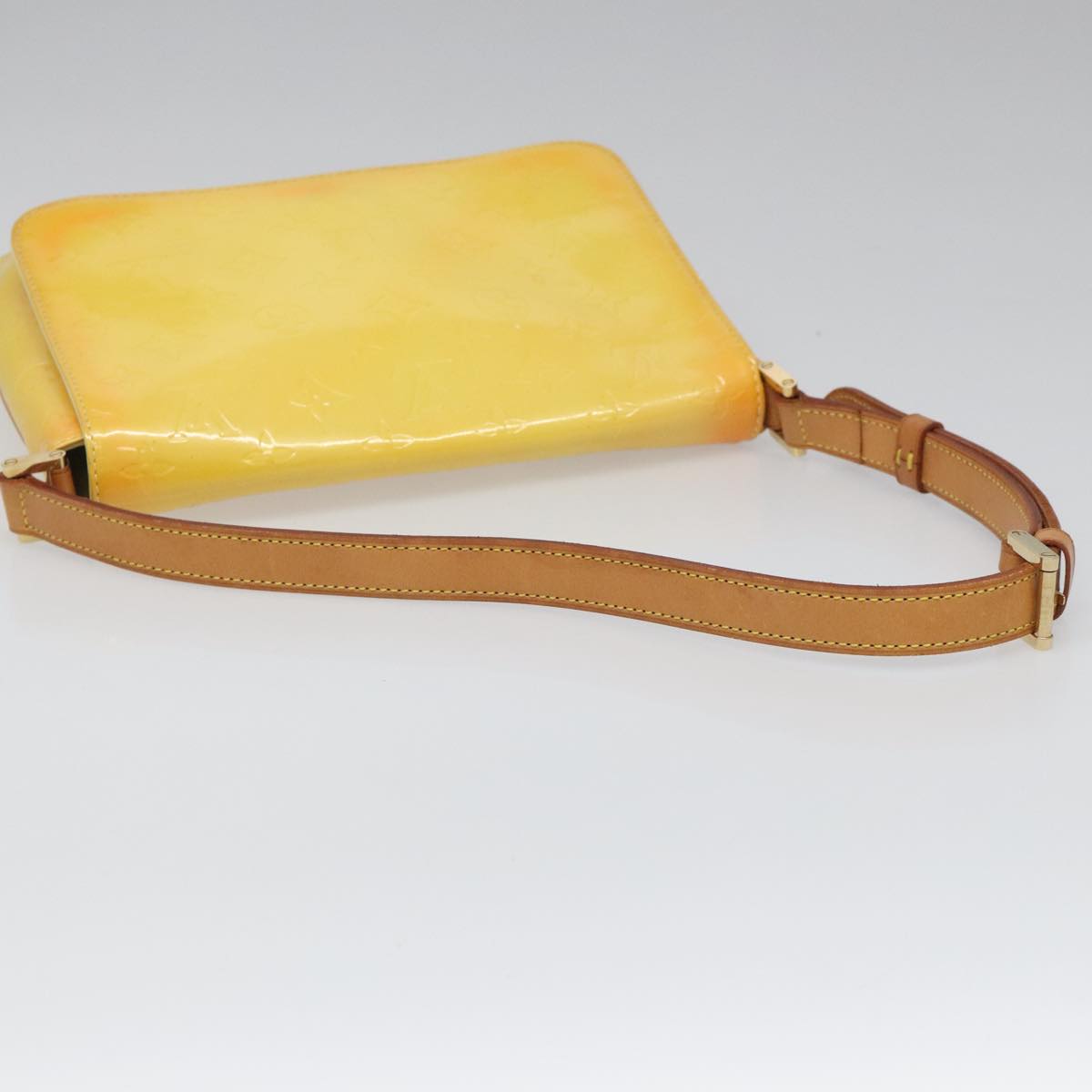 Louis Vuitton Yellow Patent Leather Thompson Street