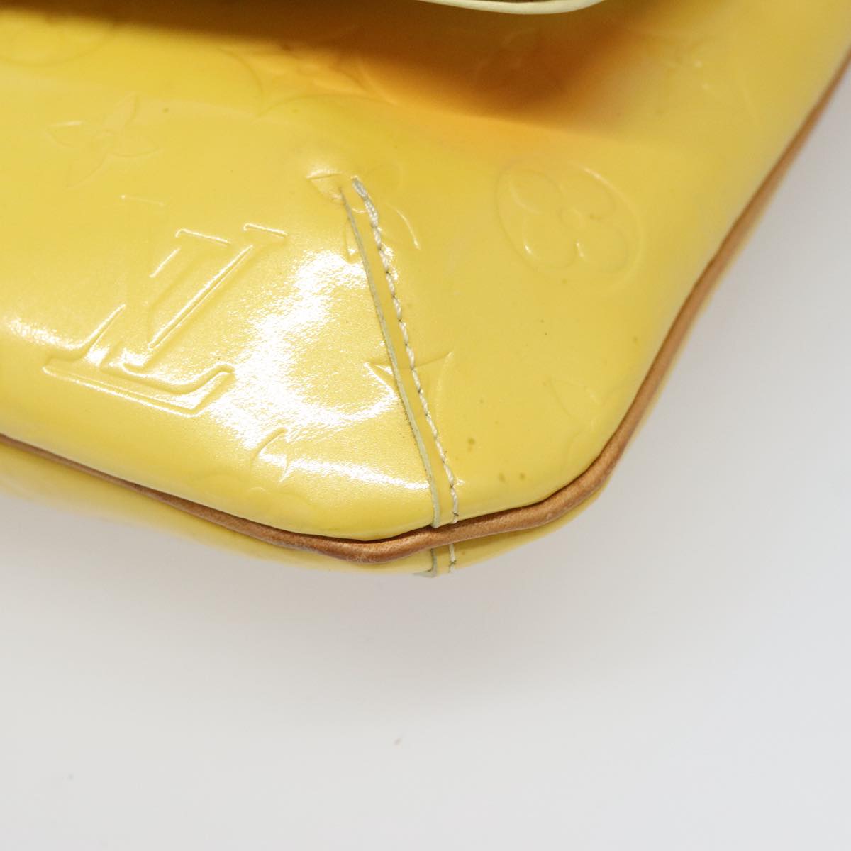 Louis Vuitton Yellow Patent Leather Thompson Street