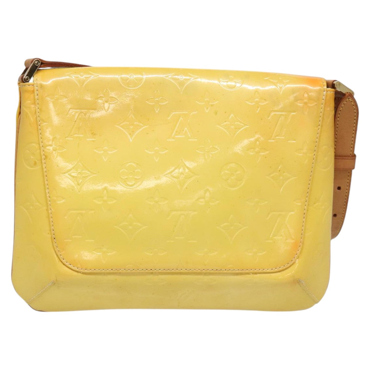 Louis Vuitton Yellow Patent Leather Thompson Street