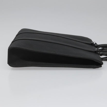 Louis Vuitton Black Leather Sac Plat