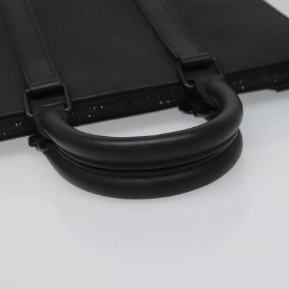 Louis Vuitton Black Leather Sac Plat