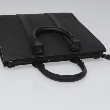 Louis Vuitton Black Leather Sac Plat