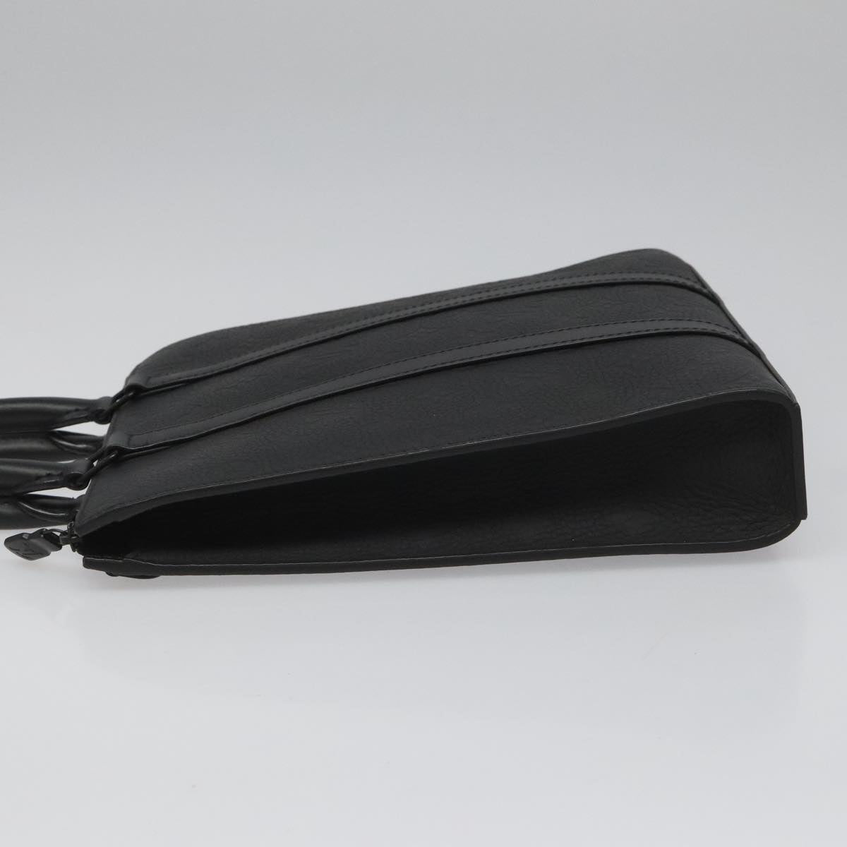 Louis Vuitton Black Leather Sac Plat