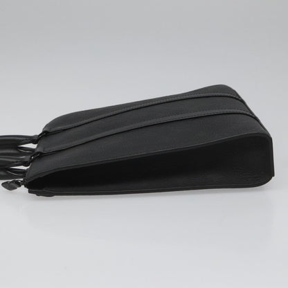 Louis Vuitton Black Leather Sac Plat