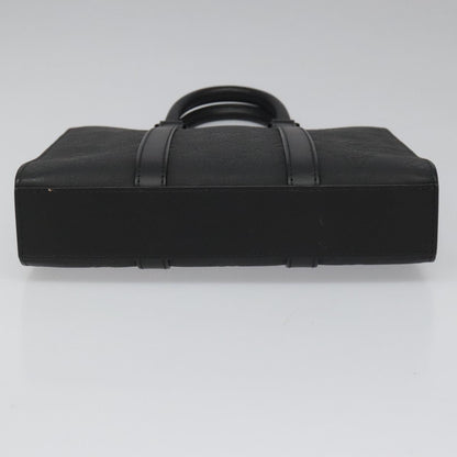 Louis Vuitton Black Leather Sac Plat