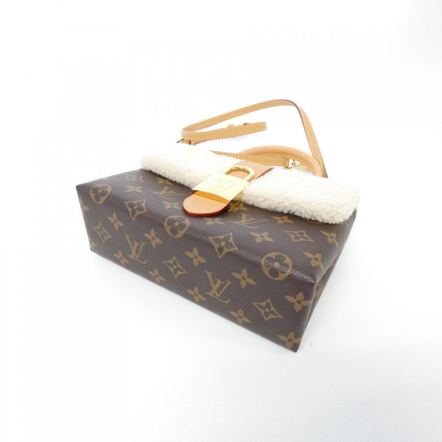 Louis Vuitton Brown Canvas Locky Bb