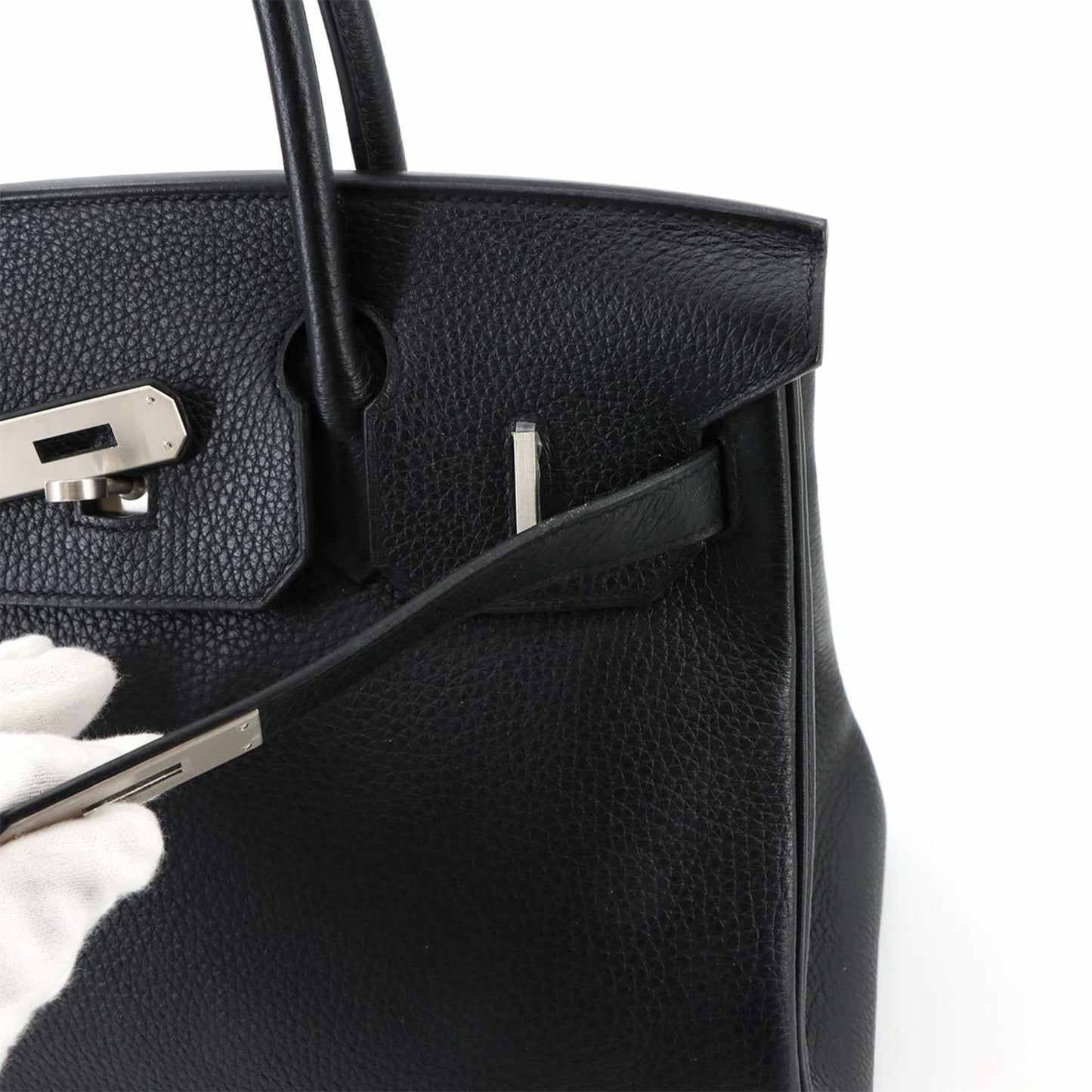 Hermès Black Leather Birkin 30