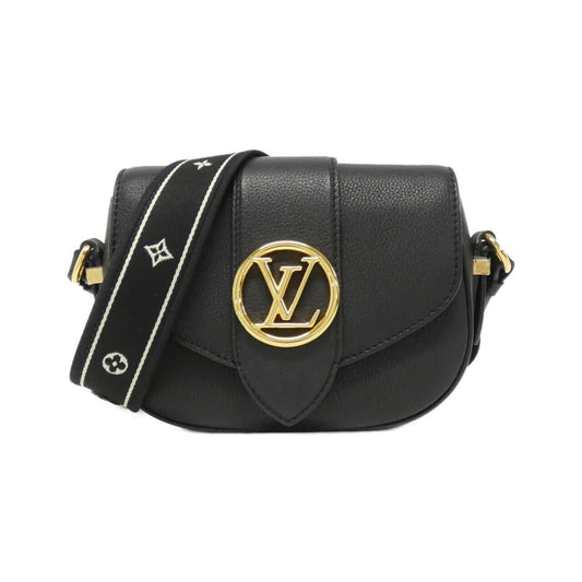 Louis Vuitton Black Leather Pont Neuf