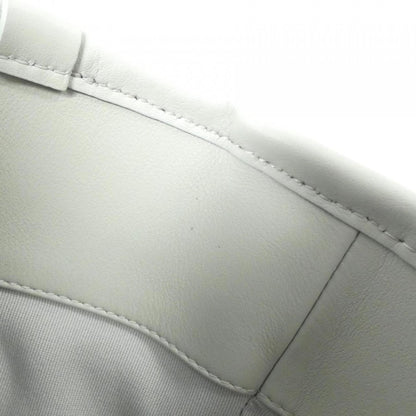 Chanel Gray Leather Deauville