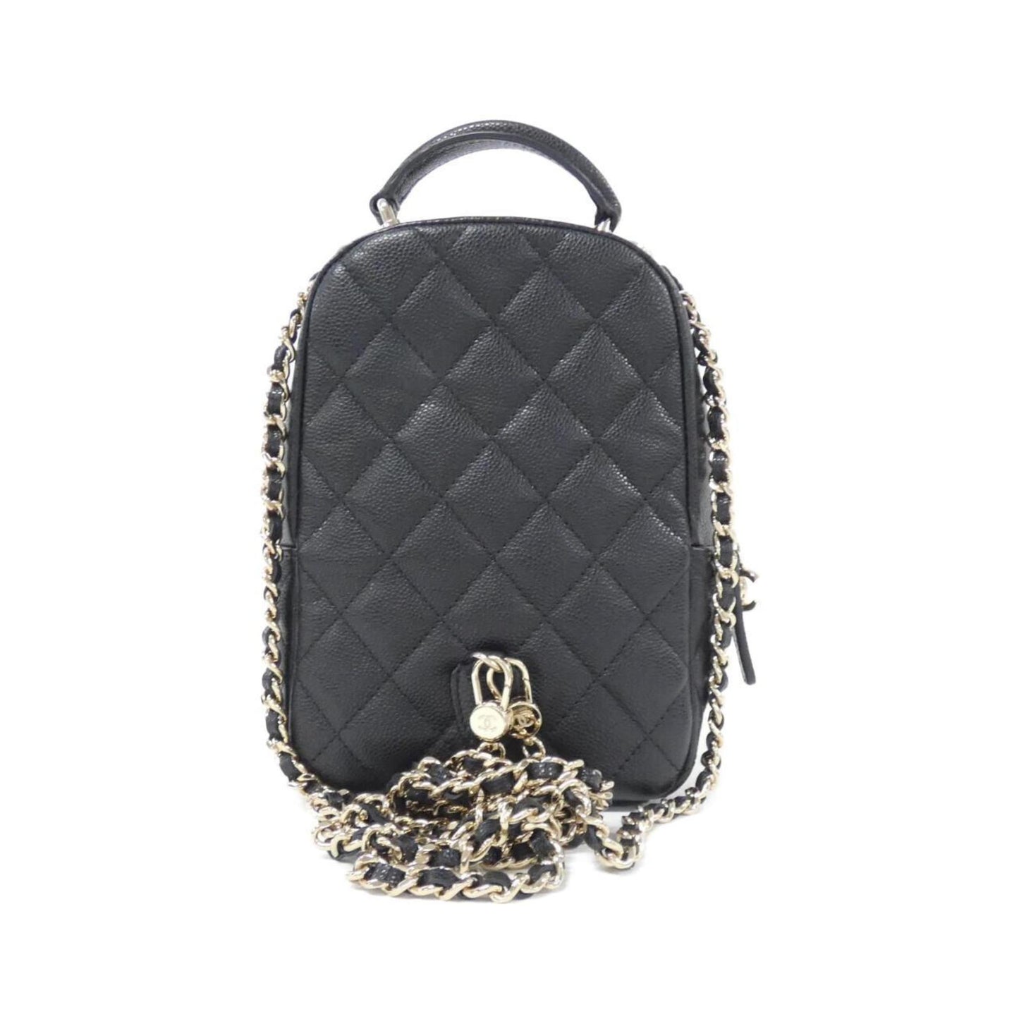 Chanel Black Leather Timeless/classique