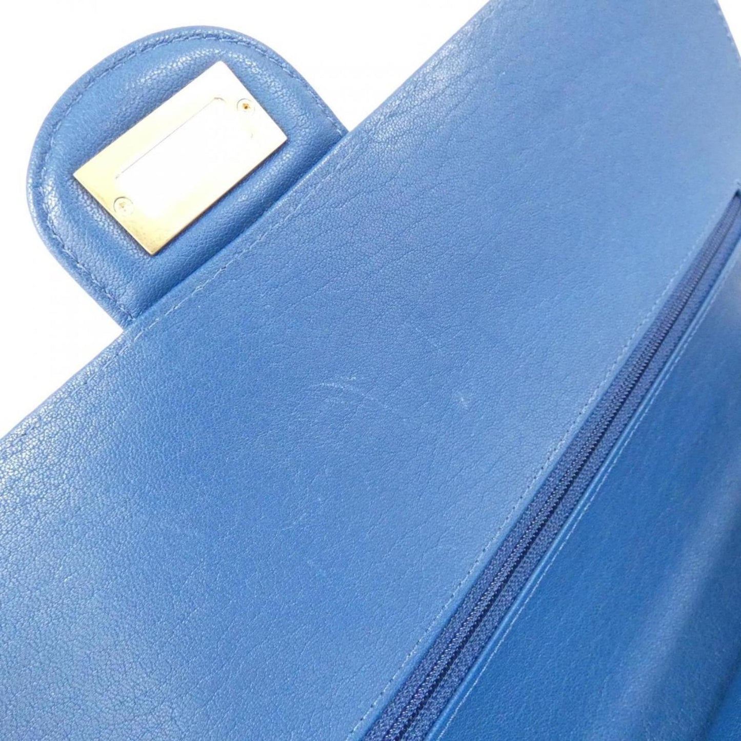 Chanel Blue Leather 2,55