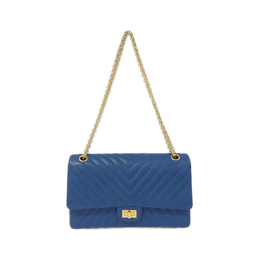 Chanel Blue Leather 2,55