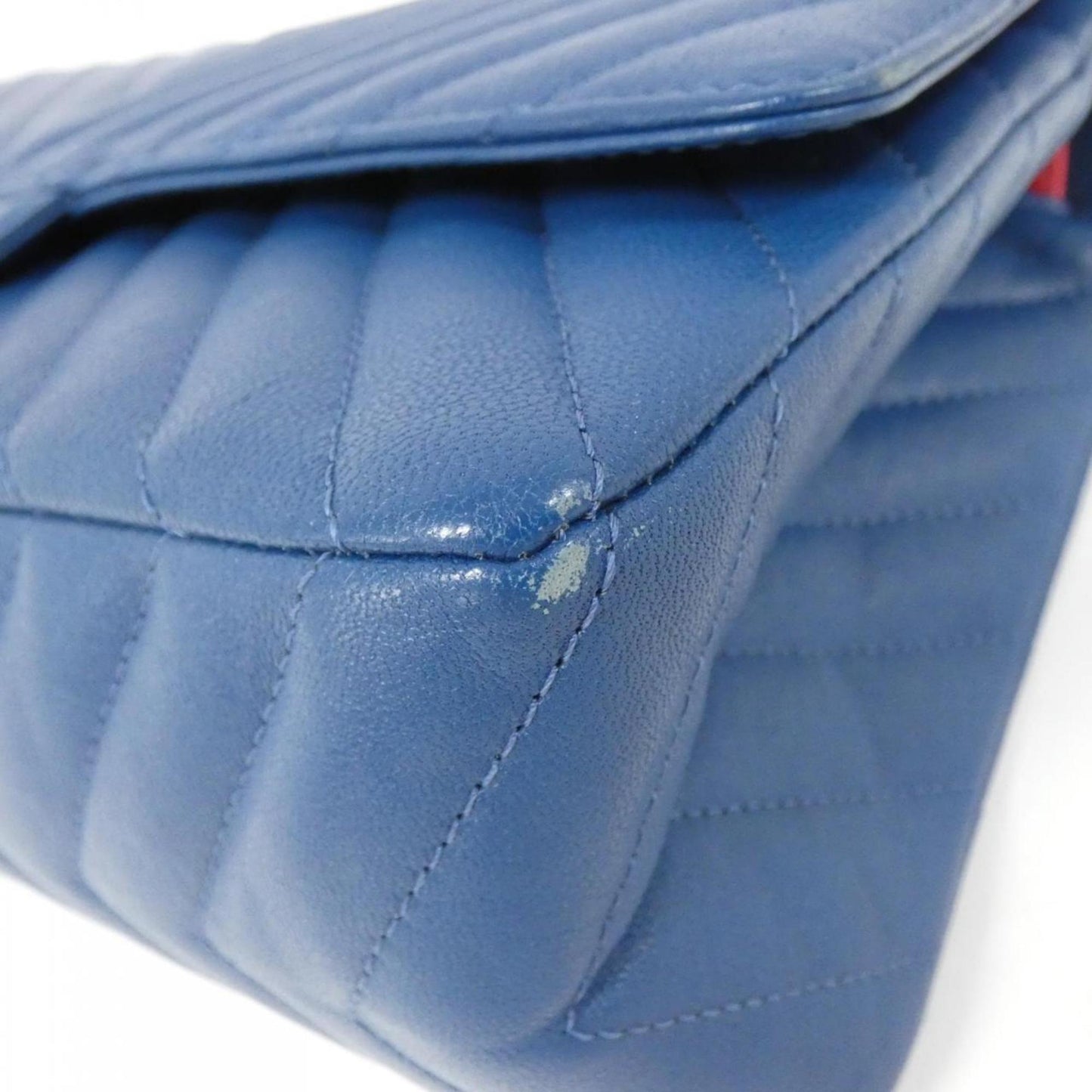Chanel Blue Leather 2,55