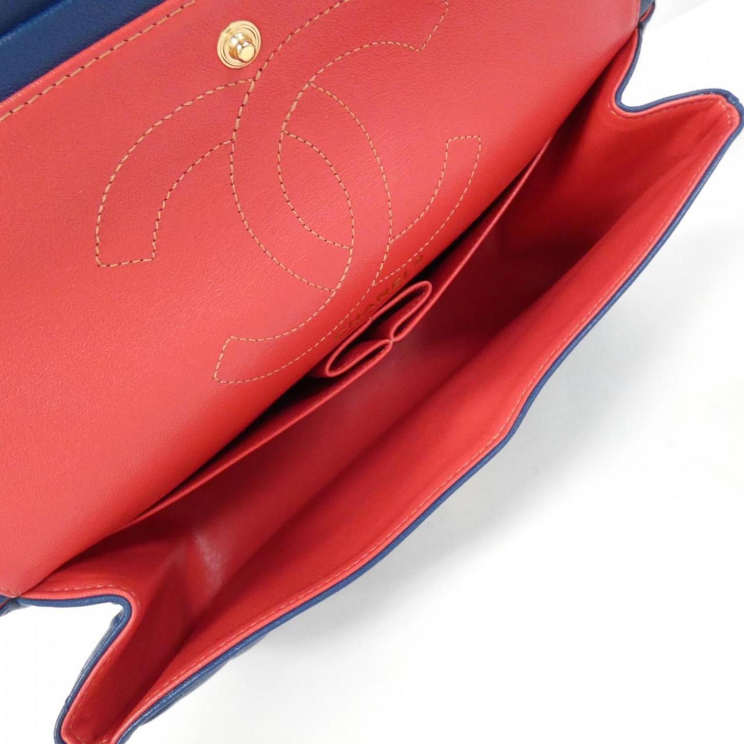 Chanel Blue Leather 2,55