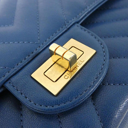 Chanel Blue Leather 2,55