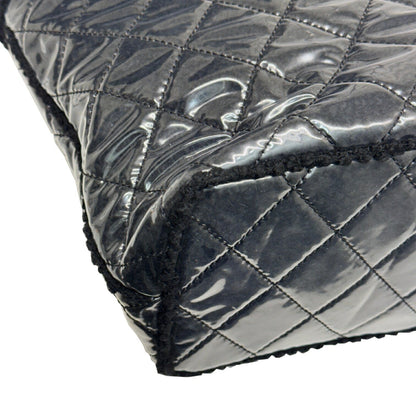 Chanel Black Patent Leather Shoulder