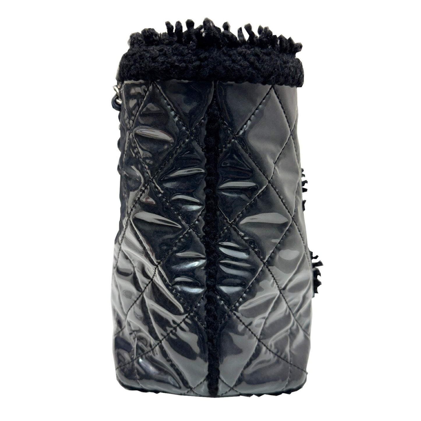 Chanel Black Patent Leather Shoulder