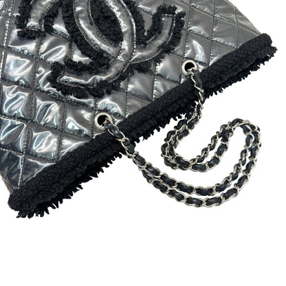 Chanel Black Patent Leather Shoulder