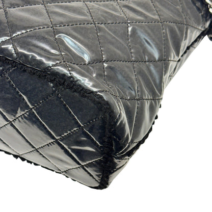Chanel Black Patent Leather Shoulder