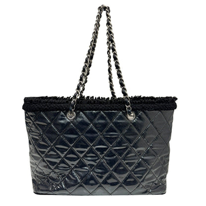 Chanel Black Patent Leather Shoulder