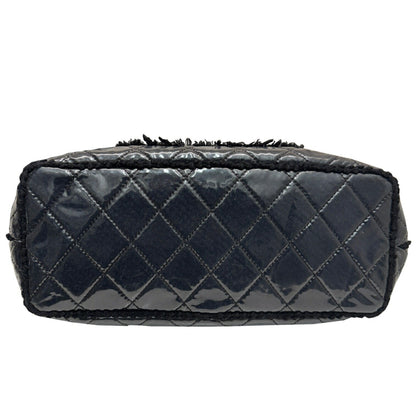 Chanel Black Patent Leather Shoulder