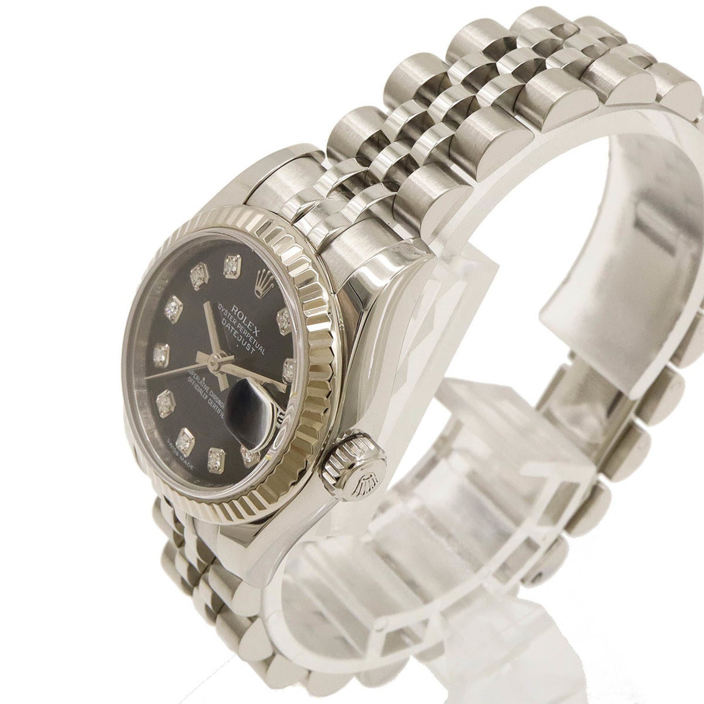 Rolex Black Steel Watch