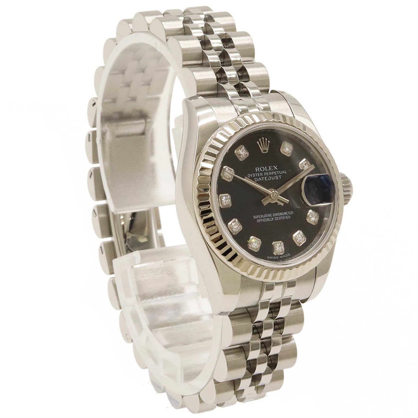Rolex Black Steel Watch