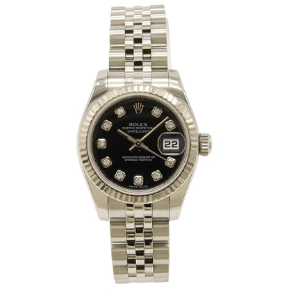 Rolex Black Steel Watch