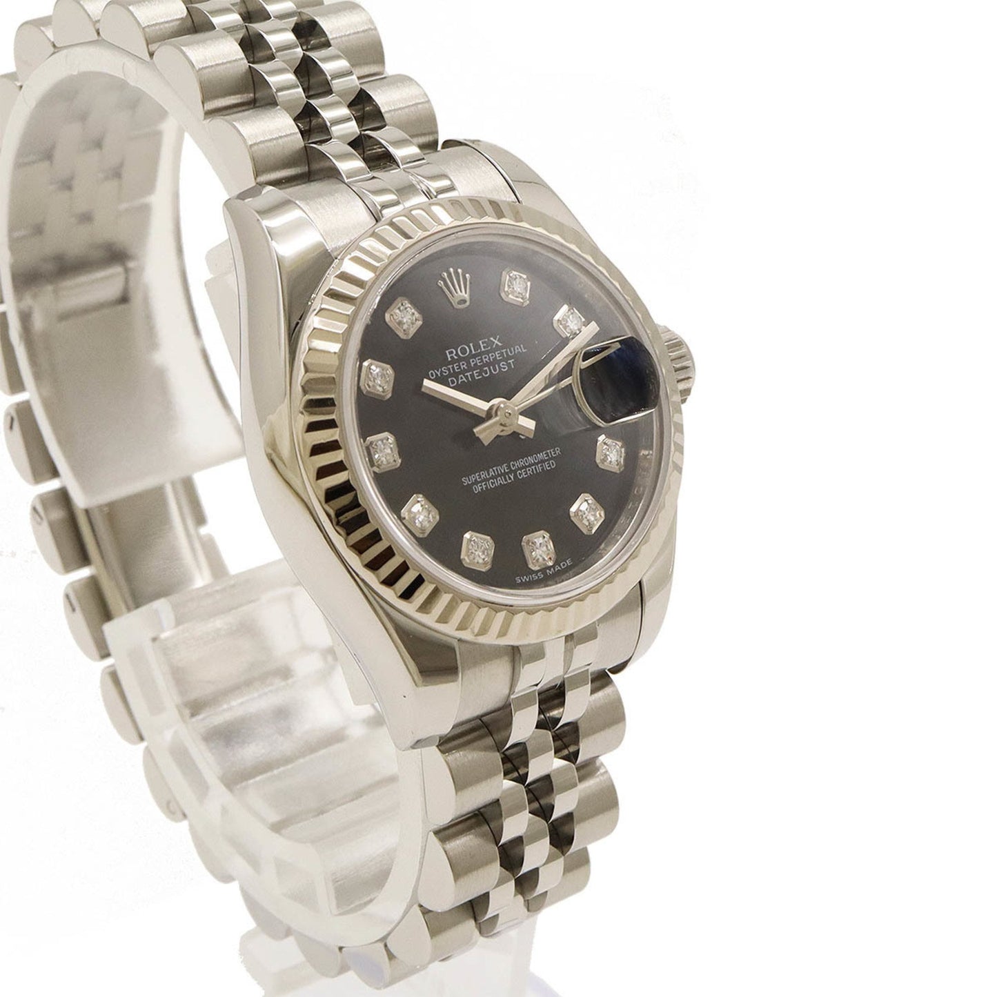 Rolex Black Steel Watch