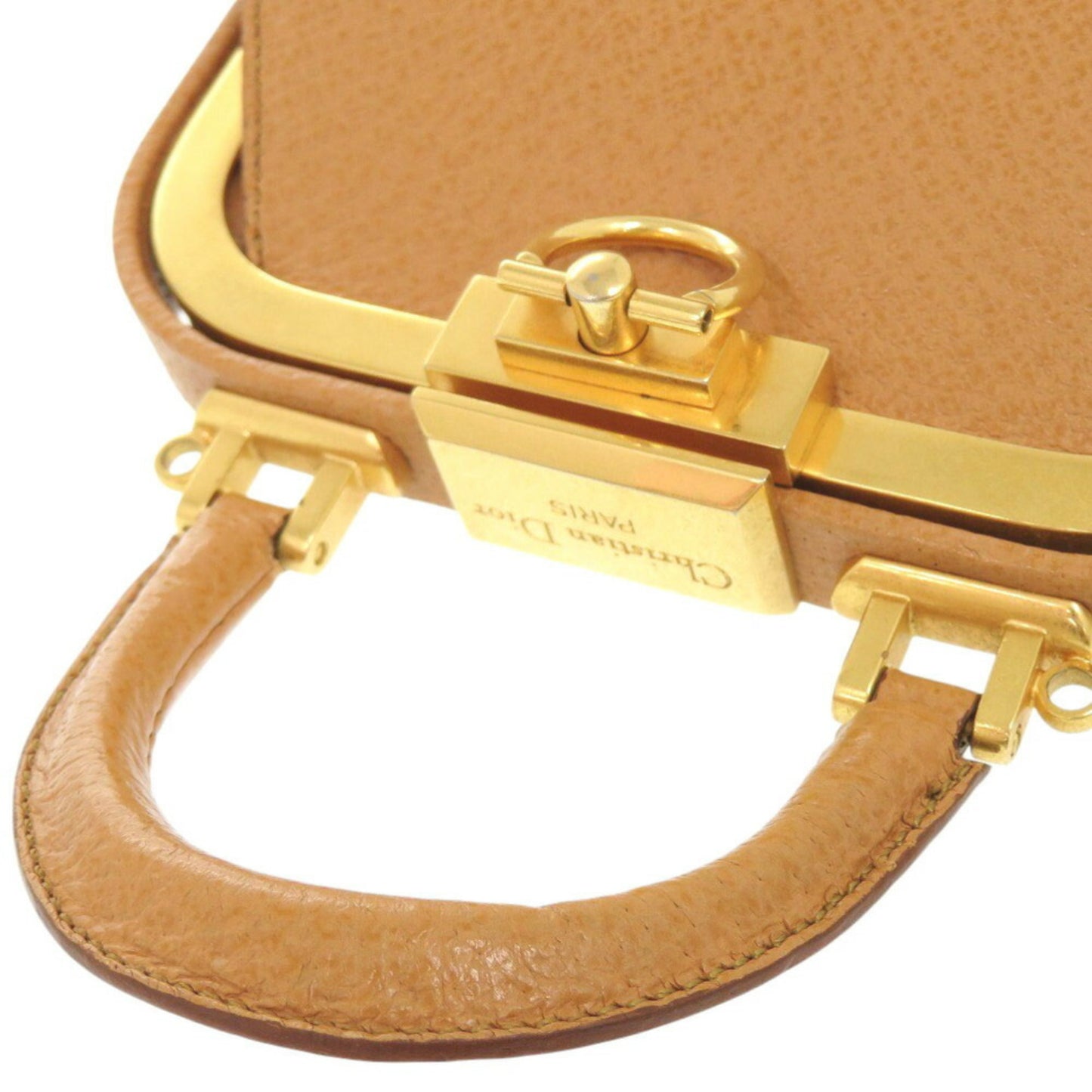 Dior Brown Leather Handbag