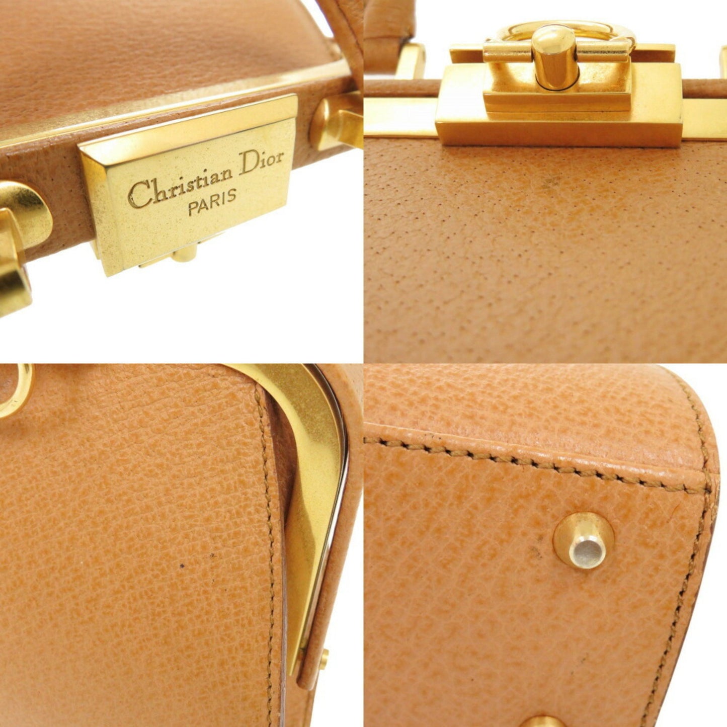 Dior Brown Leather Handbag