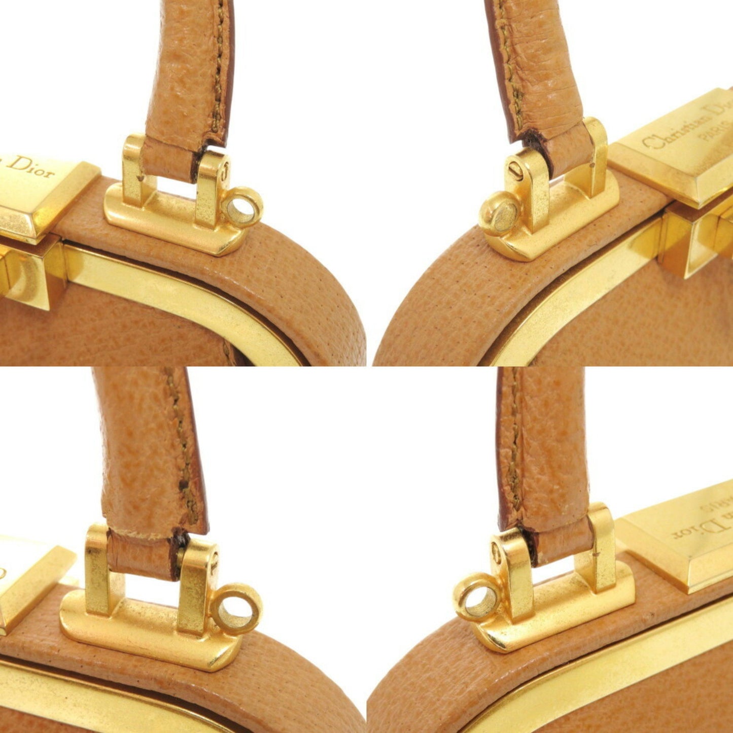 Dior Brown Leather Handbag