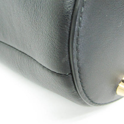 Salvatore Ferragamo Black Leather Shoulder